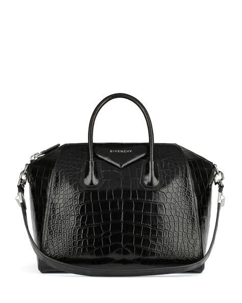 givenchy antigona large pouch|Givenchy crocodile antigona.